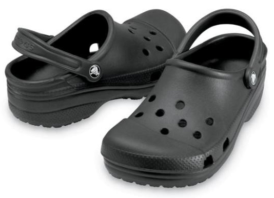 crocs with letters